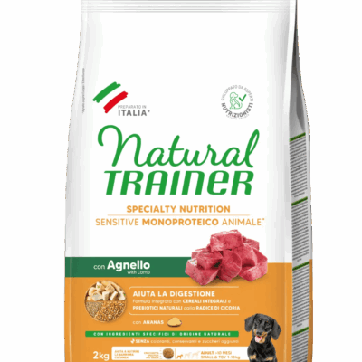 Trainer Sensitive Small&Toy Adult No Gluten con Agnello e Cereali Integrali