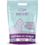 Safety Pet Lettiera al Silicio Talco - 16lt