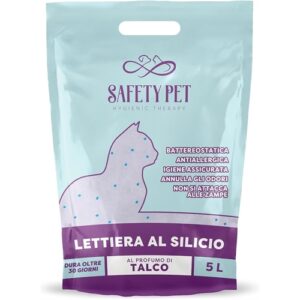 Safety Pet Lettiera al Silicio Talco