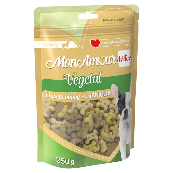 MonAmour Delice Vegetal Ossetti Puppy Vaniglia 250g