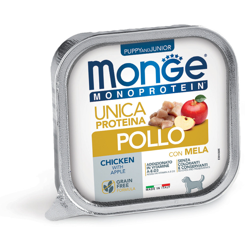Monge Monoproteico Puppy 150g – Paté Monoproteico per Cuccioli