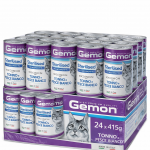 Gemon Bocconcini Sterilised Tonno e Pesce Bianco - 24x415g