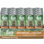 Leo’s Bocconcini con Tacchino Sterilised - 24x415g