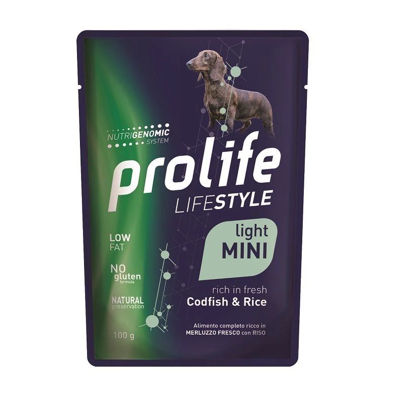Prolife LifeStyle Light Merluzzo e Riso Mini 100g