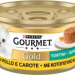 Gourmet Gold Tortini 85gr - Pollo e Carote