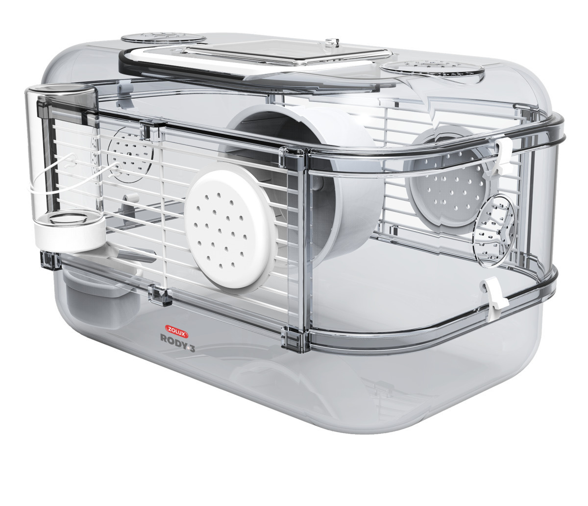 GABBIA RODY3 MINI - UNICA - BIANCO