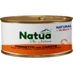 Natua Natural in Gelatina con Frutta e Verdura 85g - Tonnetto con Carote