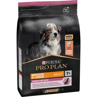 Purina Pro Plan Medium & Large Adult 7+ Sensitive Skin Salmone 3kg