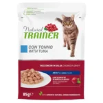Natural Trainer Adult Bocconcini in Salsa 85g - Tonno