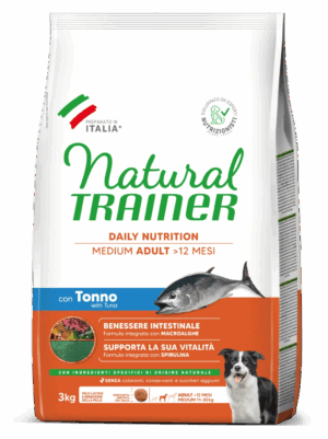 Natural Trainer Medium Adult con Tonno