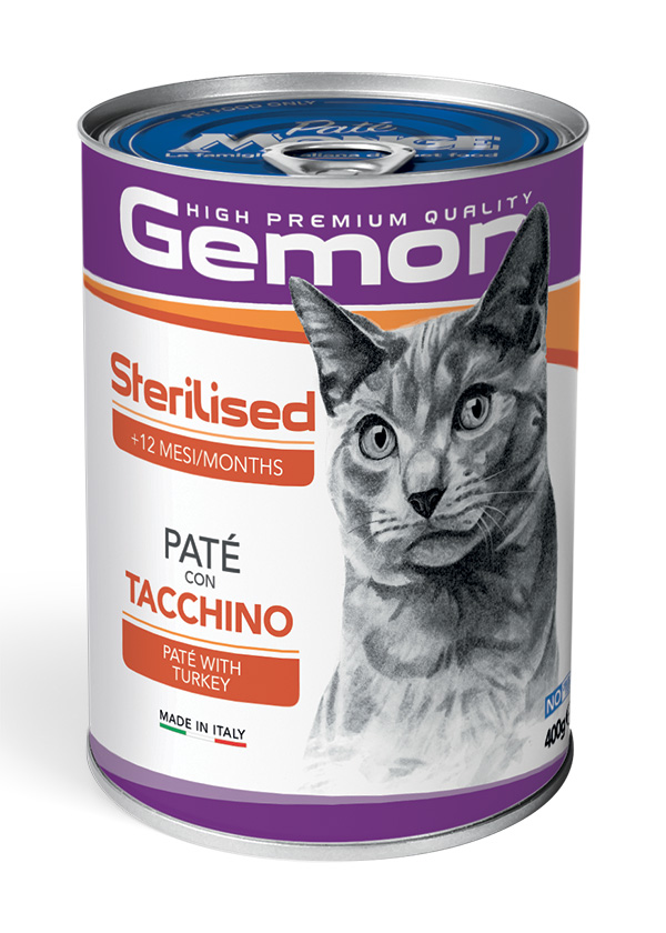 Gemon Paté 400g - Tacchino-Sterilised