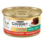 Gourmet Gold Tortini 85gr - Manzo e Pomodoro
