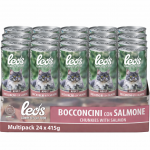Leo’s Bocconcini con Salmone Adult - 24x415g