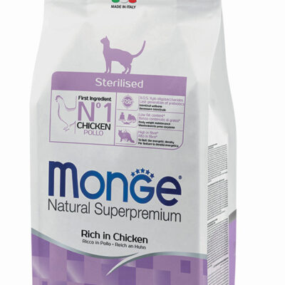 Monge Natural Superpremium Sterilised Ricco in Pollo