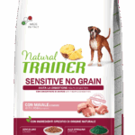 Trainer Sensitive No Grain Medium&Maxi Adult Maiale e Patate - 12kg