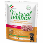 Trainer Sensitive Small&Toy Adult No Gluten con Coniglio e Cereali Integrali - 800g