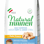 Natural Trainer Medium Puppy&Junior con Pollo Fresco - 12kg