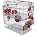 Zolux Gabbia Rody3 Duo - UNICA, Rosso