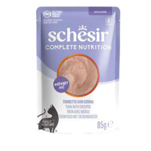 Schesir Complete Nutrition Mousse Tonno e Cernia 85g