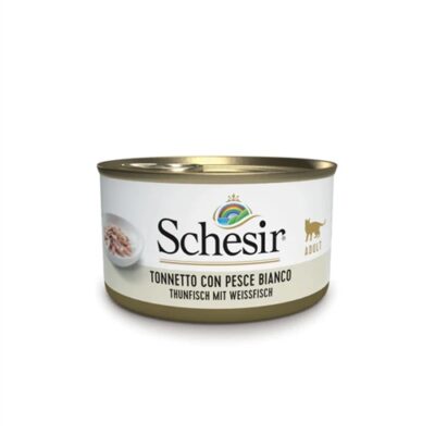 SCHESIR Tonnetto con Pesce Bianco in Gelatina 85gr