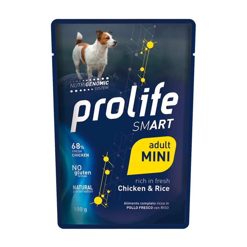 Prolife Smart Adult Pollo e Riso Mini 100g
