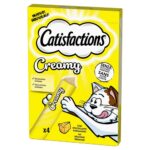 Catisfaction Snack Creamy per Gatto 4x10gr - Formaggio