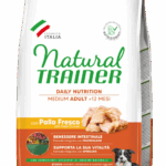 Natural Trainer Medium con Adult Pollo Fresco - 3kg