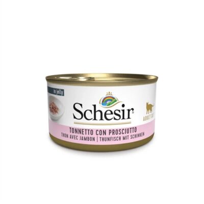Schesir Tonnetto con Prosciutto in Gelatina per Gatti - 85g