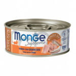 Monge Supreme Lattina 80g - Sterilised Tonno con Granchio