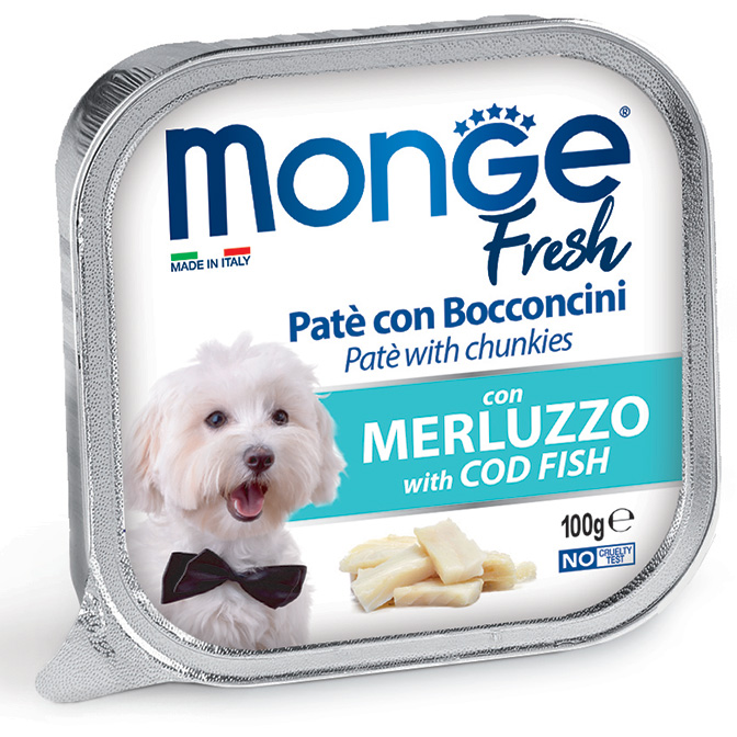Monge Fresh Adult Merluzzo 100g