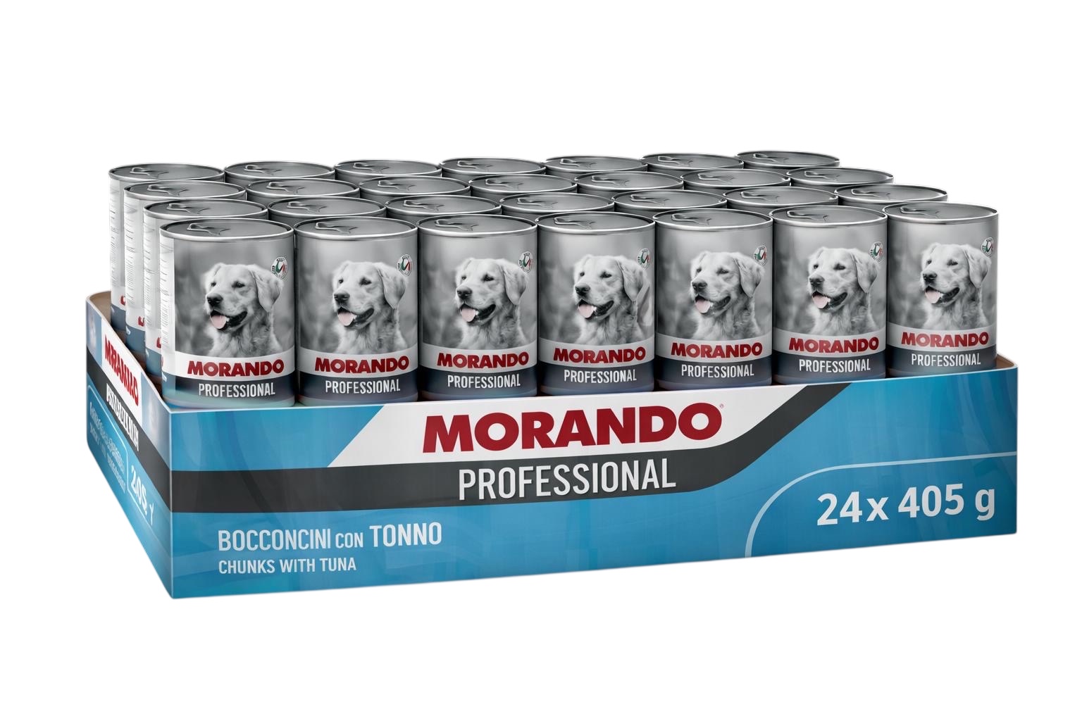 Morando Professional Adult Bocconi con Tonno 24x405g