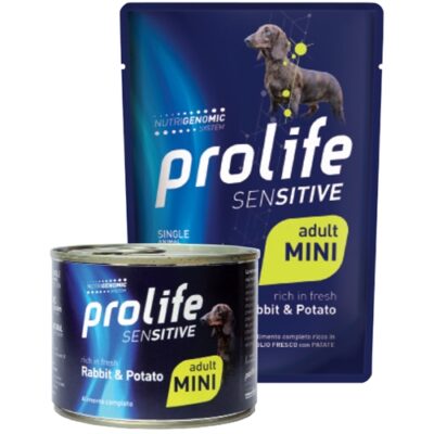 Prolife Dog Sensitive Adult Coniglio e Patate 100g