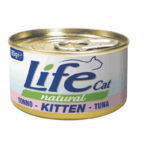 Life Cat Natural Kitten Lattine 85g - Tonno