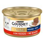 Gourmet Gold Mousse 85gr - Manzo