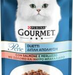 Gourmet Perle Bustine 85g - Duetti di Mare con Salmone e Merluzzo