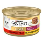 Gourmet Gold Intrecci 85gr - Pollo e manzo