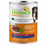 Trainer Sensitive Paté Monoproteico Medium&Maxi Adult 400g - Agnello
