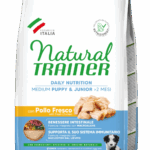 Natural Trainer Medium Puppy&Junior con Pollo Fresco - 3kg