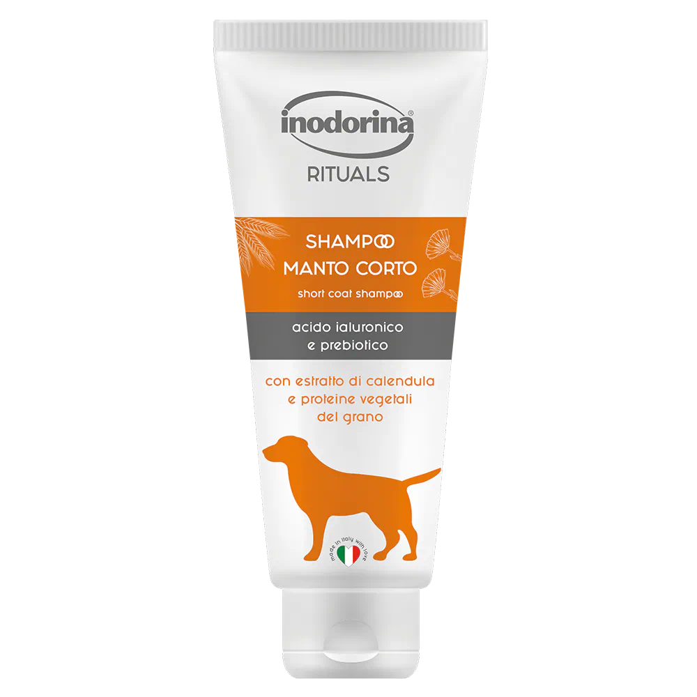 Inodorina Shampoo Rituals Manto Corto con Estratto di Calendula e Proteine Vegetali del Grano 250ml