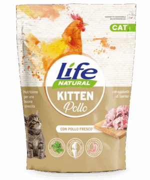 Life Cat Kitten Pollo 800g