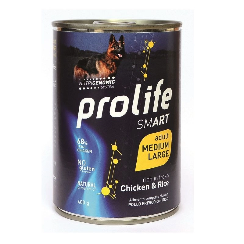 Prolife Smart Medium e Large Pollo e Riso 400g