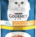 Gourmet Perle Bustine 85g - Filetti in Salsa con Pollo