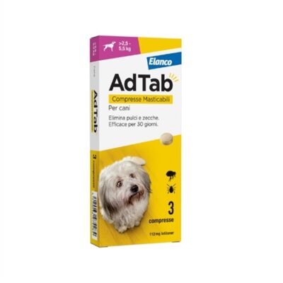 AdTab Cane 2,5-5,5 kg - 3 Compresse Masticabili