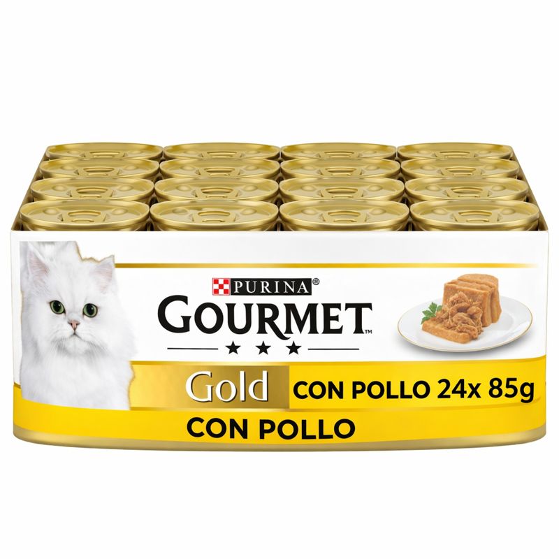 Gourmet Gold Patè Pollo 24x85gr