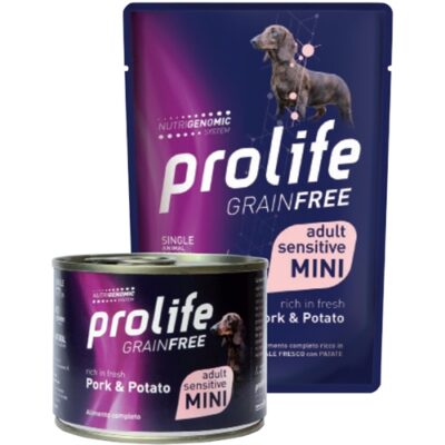 Prolife Dog Sensitive Adult Maiale e Patate 100g