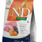 N&D Pumpkin Neutered Agnello e Mirtilli - 1,5kg