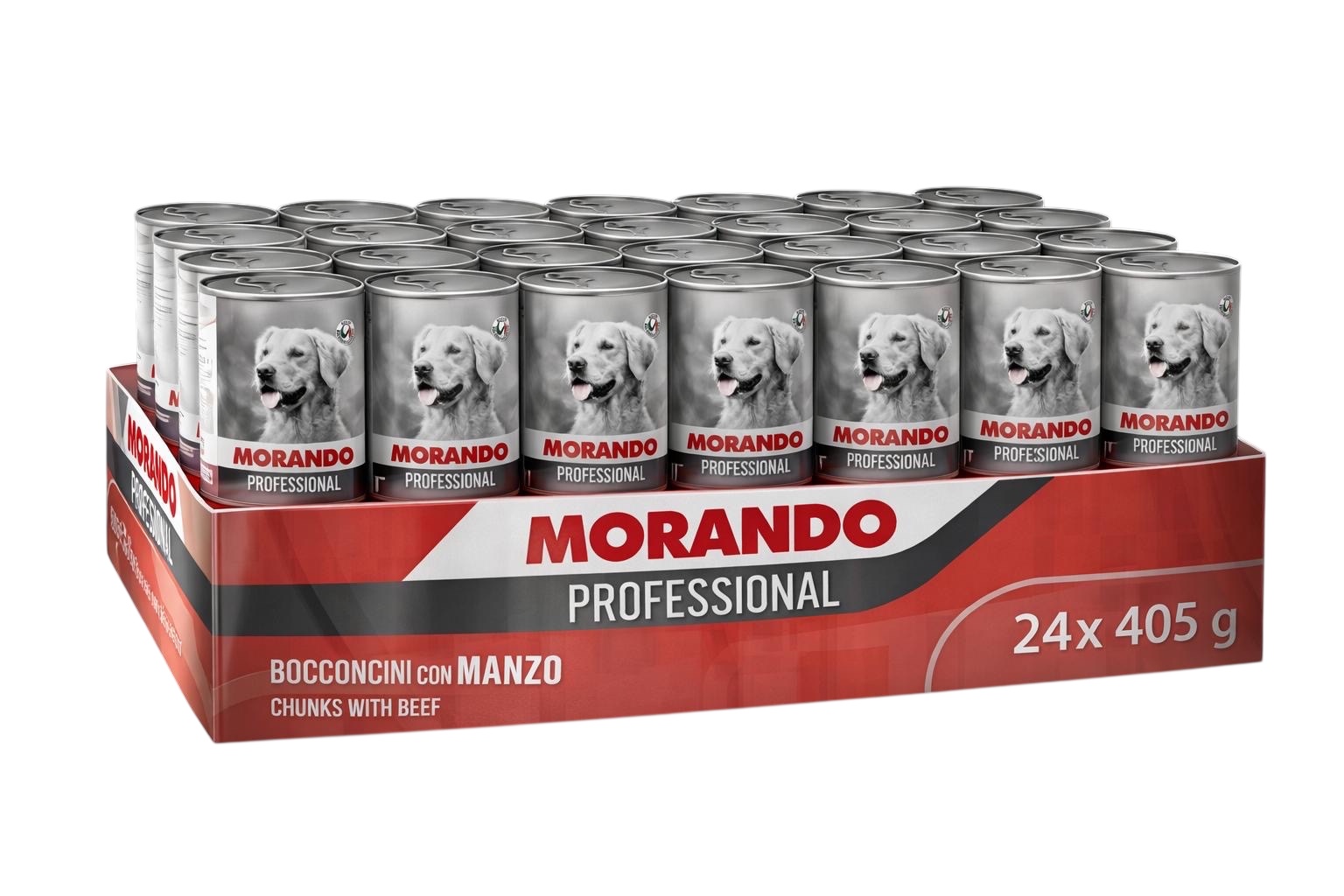 Morando Professional Adult Bocconi con Manzo