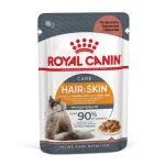Royal Canin Hair & Skin Care in Salsa – Alimento Completo per Gatti Adulti con Pelle Sensibile e Mantello Spento - 85g