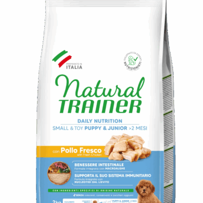 Natural Trainer Small&Toy Puppy&Junior con Pollo Fresco