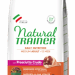 Natural Trainer Medium Adult con Prosciutto Crudo - 12kg